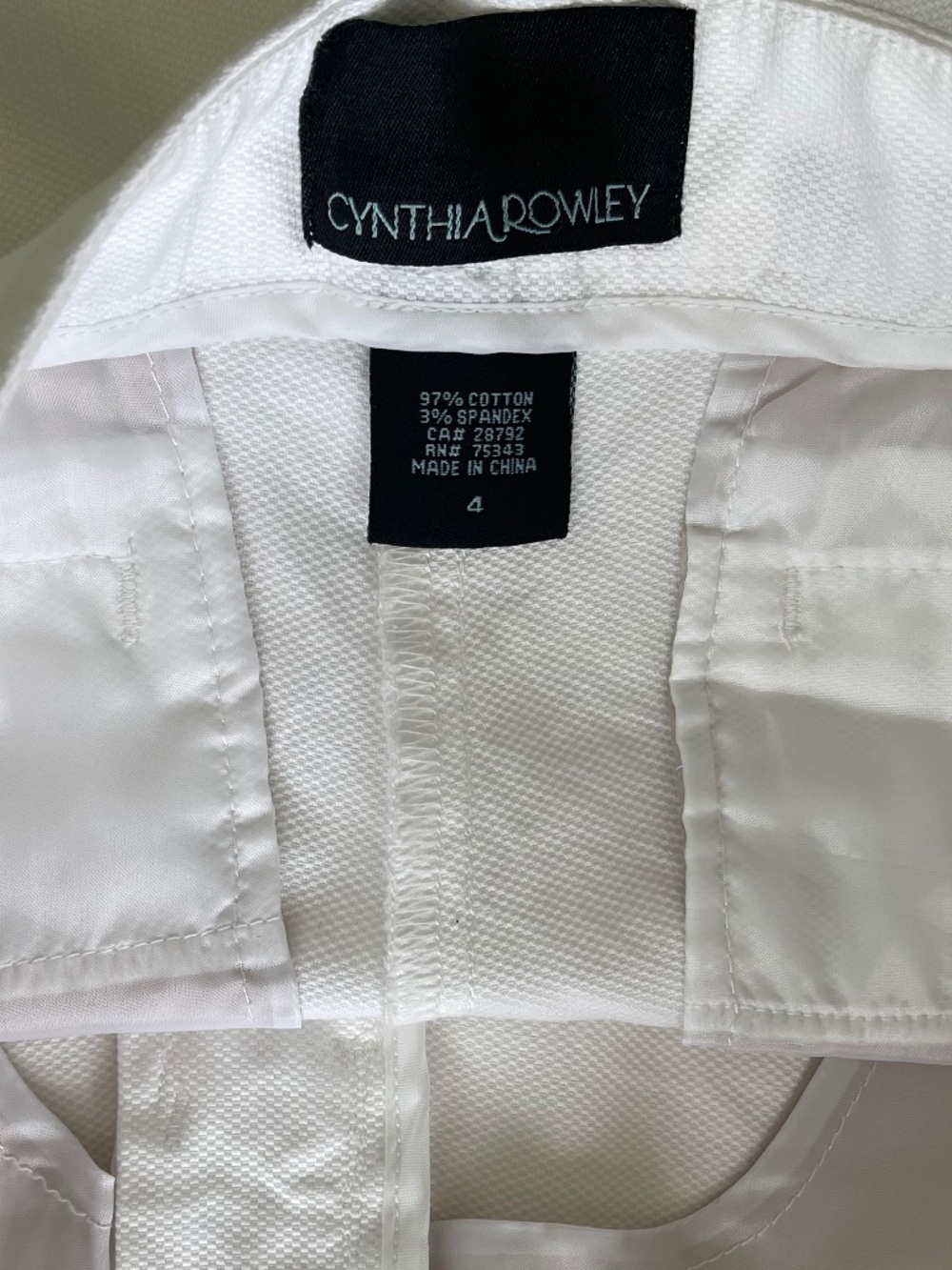 Cynthia Rowley White Shorts - Picture 6 of 9